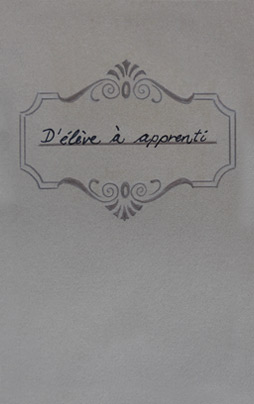 D'élève à apprenti