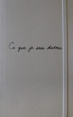 Ce que je suis devenu
